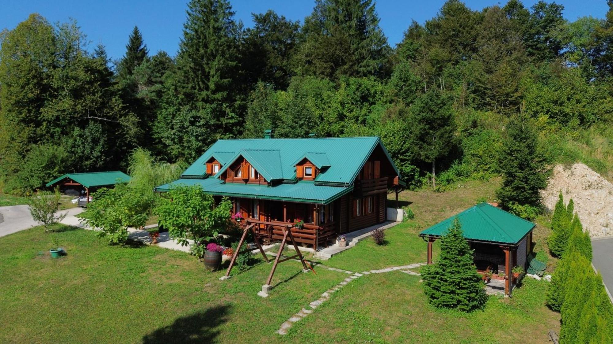 Brvnara Moj San - Log Cabin My Dream Villa Zelin Mrzlovodicki Kültér fotó